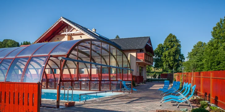 Apartmány u Bešeňové pro pár i rodinu: wellness, večeře a karta slev Region Card Liptov