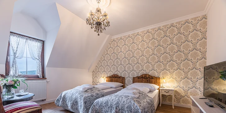 Pobyt s polopenzí v krásném prostředí Ondavské vrchoviny: moderní hotel, výjimečná gastronomie