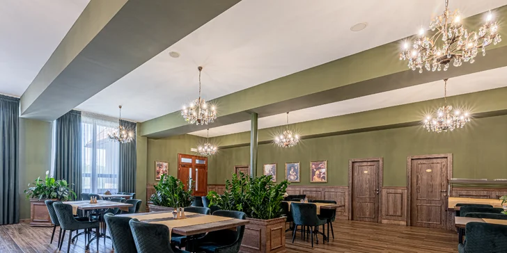 Pobyt s polopenzí v krásném prostředí Ondavské vrchoviny: moderní hotel, výjimečná gastronomie