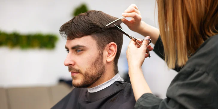 To chce styl: pánský střih nůžkami i strojkem s foukanou a mytím vlasů