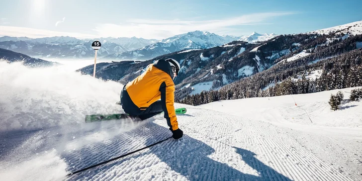 Pobyt ve 4* hotelu v Kaprunu: polopenze, neomezený wellness i lyžování na 408 km sjezdovek