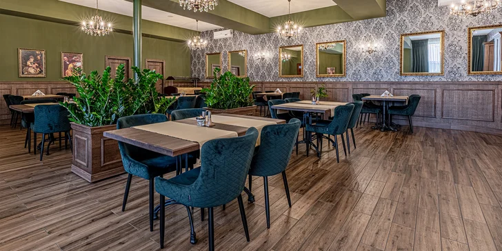 Pobyt s polopenzí v krásném prostředí Ondavské vrchoviny: moderní hotel, výjimečná gastronomie