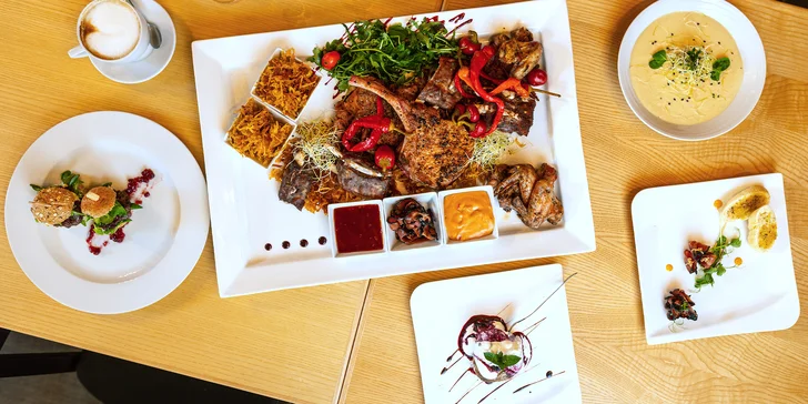 Pivní menu o 5 chodech pro dva a k tomu možnost 90 minut v pivních lázních