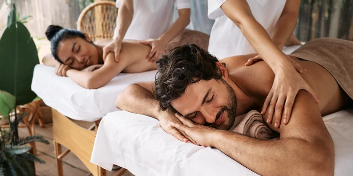 Tradiční Bali masáž dle výběru v délce 30-90 minut: nohy, záda, celé tělo i párová