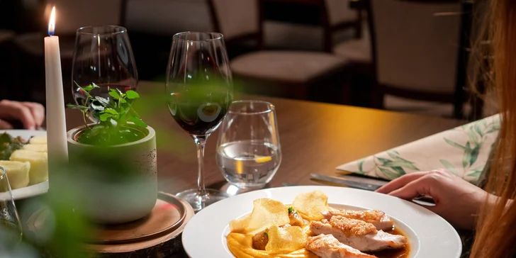 Kulinářský zážitek na Vysočině: otevřené vouchery do restaurace hotelu Artaban