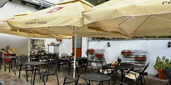 Burger s hovězím nebo trhaným vepřovým, hranolky, majonéza a Coleslaw
