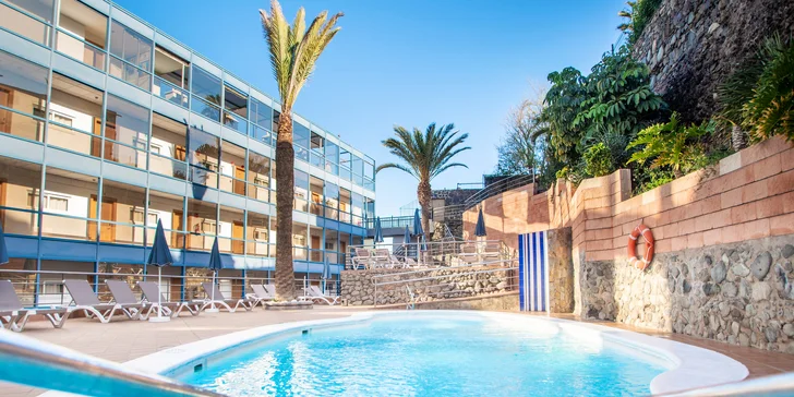 Zimní dovolená u moře: hotel na Gran Canaria jen 3 minuty pěšky od písečné pláže, all inclusive, dítě zdarma