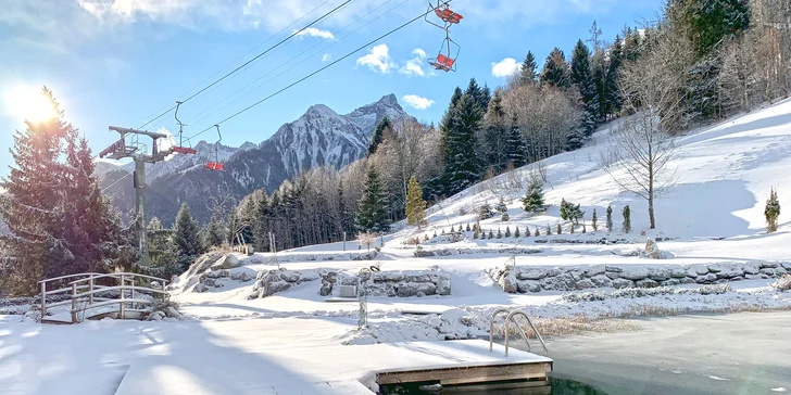 Vyhlášené údolí Brandnertal: 4* hotel přímo na sjezdovce, polopenze a neomezený wellness
