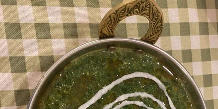 4chodové indické menu pro 2 osoby: polévka, kuřecí či vege hlavní chod i dezert