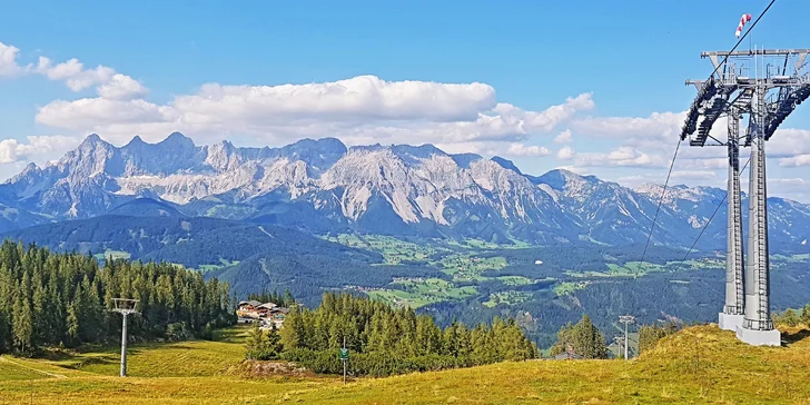 Dovolená na Dachsteinu: jídlo, wellness, slevová karta a 2 děti zdarma
