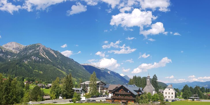 Pobyt na Dachsteinu: all inclusive, neomezený wellness, slevová karta výhod