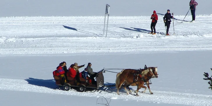 Dovolená na Dachsteinu: jídlo, bazén a sauna, slevová karta, 2 děti zdarma a možnost zakoupení skipasu