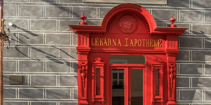 Na okamžik do historie: prohlídky renesanční Zámecké lékárny, různé okruhy a témata