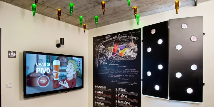 Prohlídka muzea pivovarnictví, Žateckého pivovaru, vodárenské věže a degustace piv