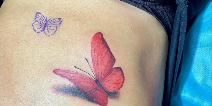Vysněná ozdoba těla i odměna za statečnost: tetování a sleva na baru v Denor Tattoo Club