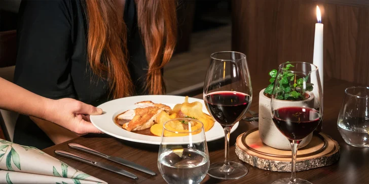 Kulinářský zážitek na Vysočině: otevřené vouchery do restaurace hotelu Artaban