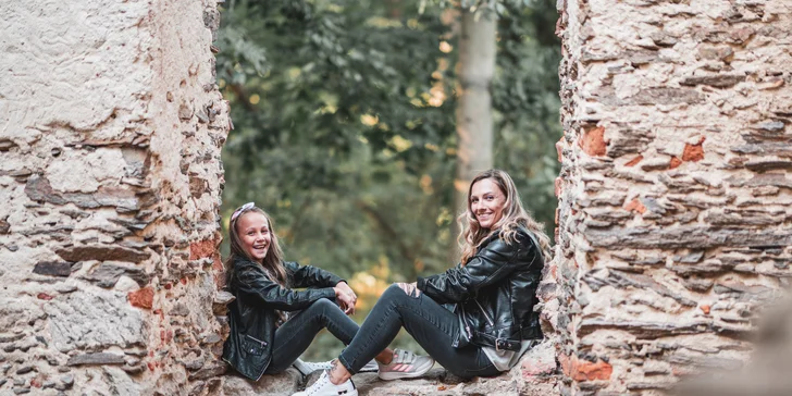 Focení v exteriéru pro jednotlivce i celou rodinu: 5–25 upravených fotografií