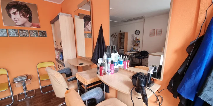 Elegantní pánský střih i úprava vousů v salonu Elegant Style