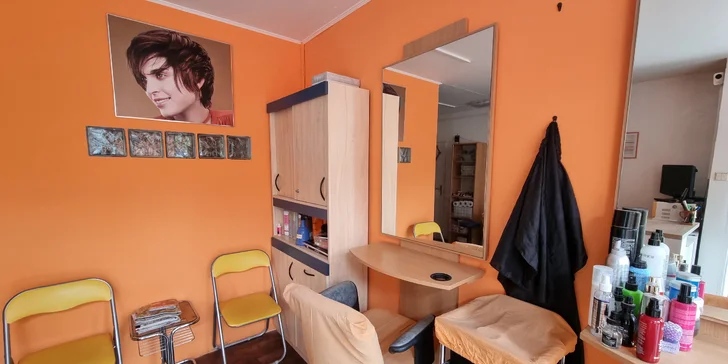 Elegantní pánský střih i úprava vousů v salonu Elegant Style