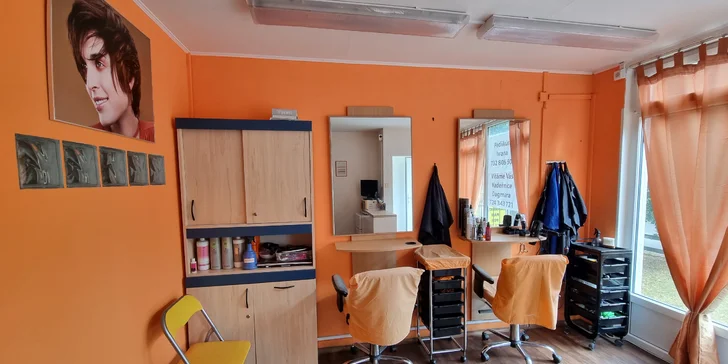 Elegantní pánský střih i úprava vousů v salonu Elegant Style