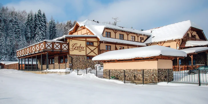 Pobyt v Hotelu Gobor*** v Západních Tatrách s polopenzí a neomezeným wellness
