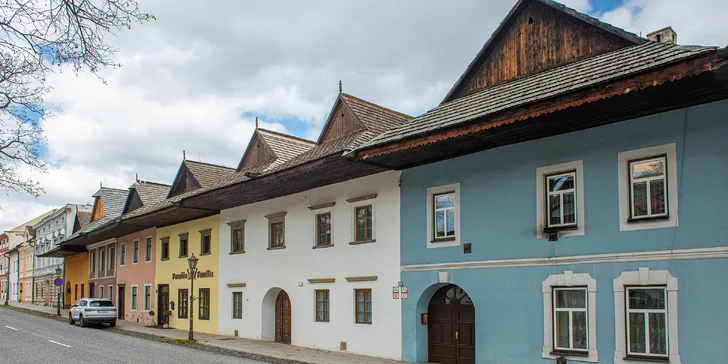 Pobyt v penzionu v historickém centru Popradu: snídaně, 20% sleva do Aquacity, lyžování