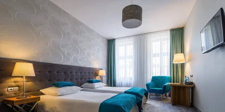 Pobyt se snídaní v samém srdci Vratislavi: ubytování v moderním hotelu pro jednoho, pár i rodinu