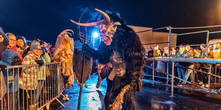 Vstupenka na KRAMPUSlauf Klatovy, svařák a doprovodný program pro děti i dospělé