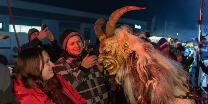 Vstupenka na KRAMPUSlauf Klatovy, svařák a doprovodný program pro děti i dospělé
