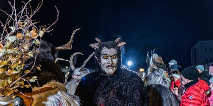 Vstupenka na KRAMPUSlauf Klatovy, svařák a doprovodný program pro děti i dospělé