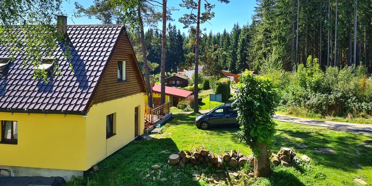 Až 8 dní pohody přímo u Lipna: vybavený apartmán s kuchyňkou a půjčením kol