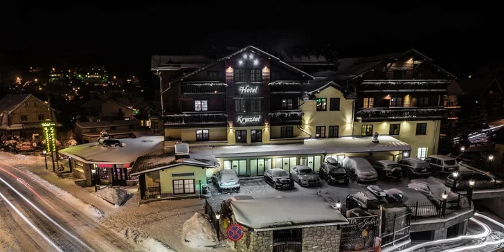 Aktivní i romantická dovolená v Krkonoších: polopenze, wellness i romantický pobyt s masáží