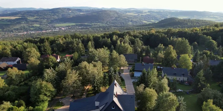 Pobyt na Děčínském Sněžníku se snídaní či polopenzí i privátní saunou