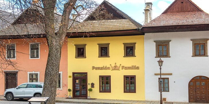 Pobyt v penzionu v historickém centru Popradu: snídaně, 20% sleva do Aquacity, lyžování
