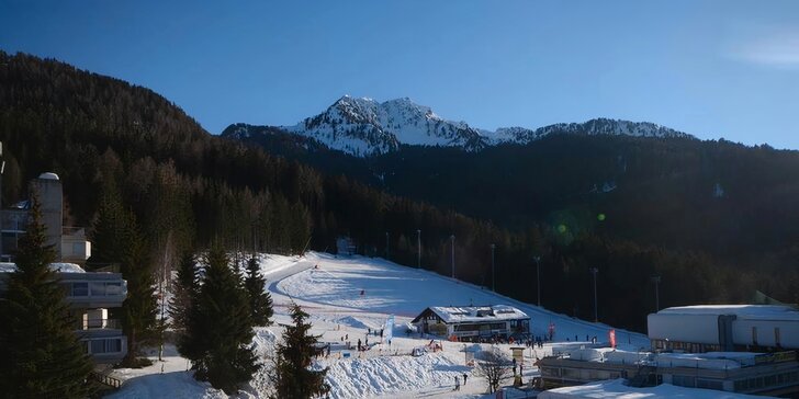 Na lyže do Dolomit: autobusová doprava, 3 až 7 nocí v hotelu u sjezdovky Marilleva/Folgarida a polopenze