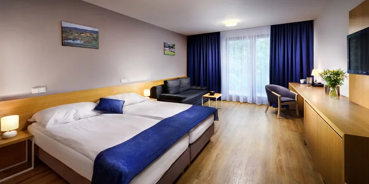 Pobyt v resortu u Brna: snídaně, wellness, masáž i možnost bowlingu