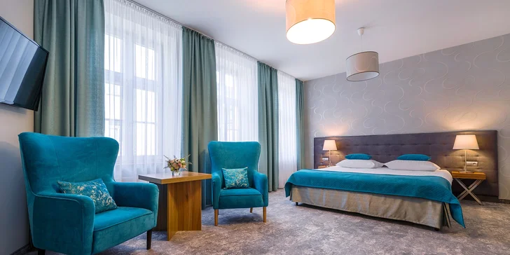 Pobyt se snídaní v samém srdci Vratislavi: ubytování v moderním hotelu pro jednoho, pár i rodinu