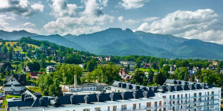 Dovolená v Zakopaném: apartmán pouze 600 m od vlaku, neomezený wellness i moderní pokoje