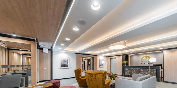 Dovolená v Zakopaném: apartmán pouze 600 m od vlaku, neomezený wellness i moderní pokoje