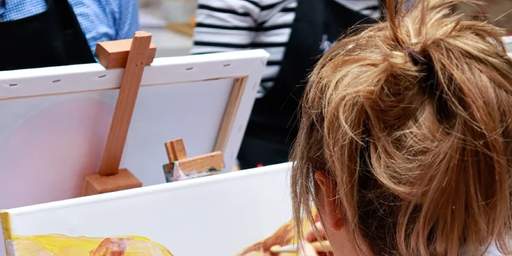 ArtMoment: Zážitkové malování akrylovými barvami, varianta s neomezenou konzumací nápojů