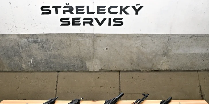 Střelecké balíčky v tubusu metra B: až 10 zbraní, 100 ran a 70 min. palby pro jednoho i pár