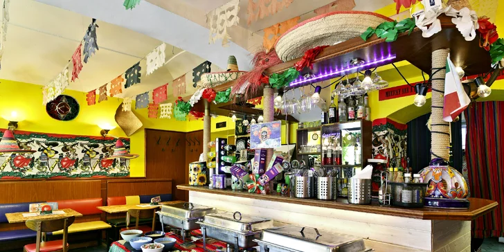 Autentická mexická restaurace: otevřené vouchery na 500–1000 Kč
