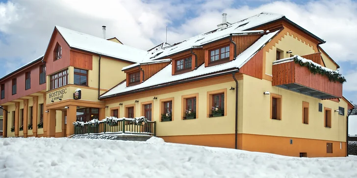 Pobyt se snídaní a s možností tříchodové večeře vč. lahve vína