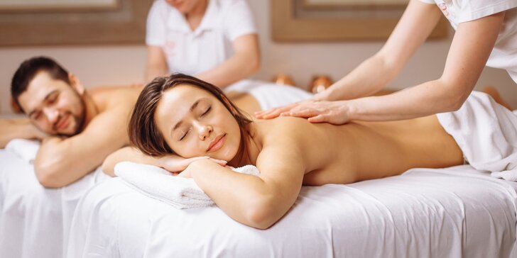 Balíček péče pro 1–2 osoby: masáž i speciální procedury pro ženy i muže