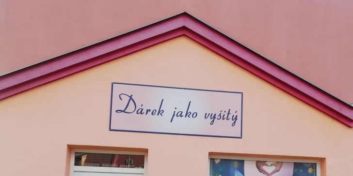 Otevřené vouchery na produkty Dárek jako vyšitý: oblečení, doplňky i ručníky s vlastní výšivkou