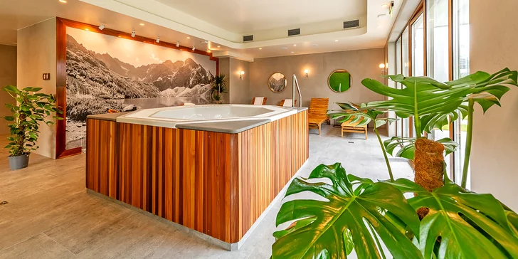 Dovolená v Zakopaném: apartmán pouze 600 m od vlaku, neomezený wellness i moderní pokoje