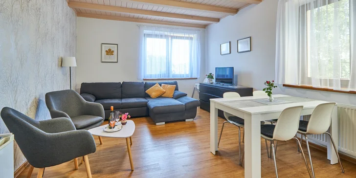 Pohoda v penzionu v Českém Krumlově: pěkný pokoj či apartmán