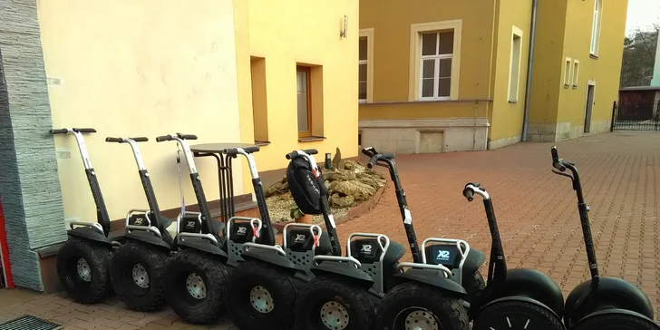 Zážitek na vozítku segway: 30 či 60 min. projížďky po Liberci