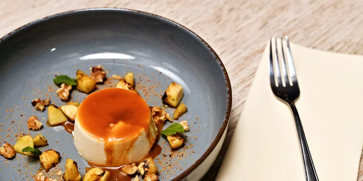 Čtyřchodové italské menu u Žižkovské věže i s proseccem pro 2 osoby