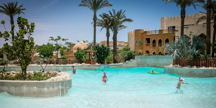 All inclusive dovolená v Egyptě: 5* hotel Grand Waterworld Makadi s aquaparkem i letenky